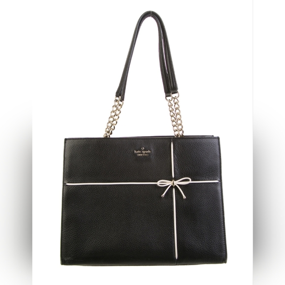 kate spade Handbags - Vintage Kate Spade New York Leather Tote Bag